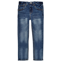 Clothing Boy Skinny jeans Levi's 510 SKINNY FIT EVERYDAY PERFORMANCE JEANS Blue / Dark