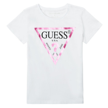 material Girl short-sleeved t-shirts Guess SECRA White
