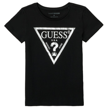 material Girl short-sleeved t-shirts Guess REFRIT Black
