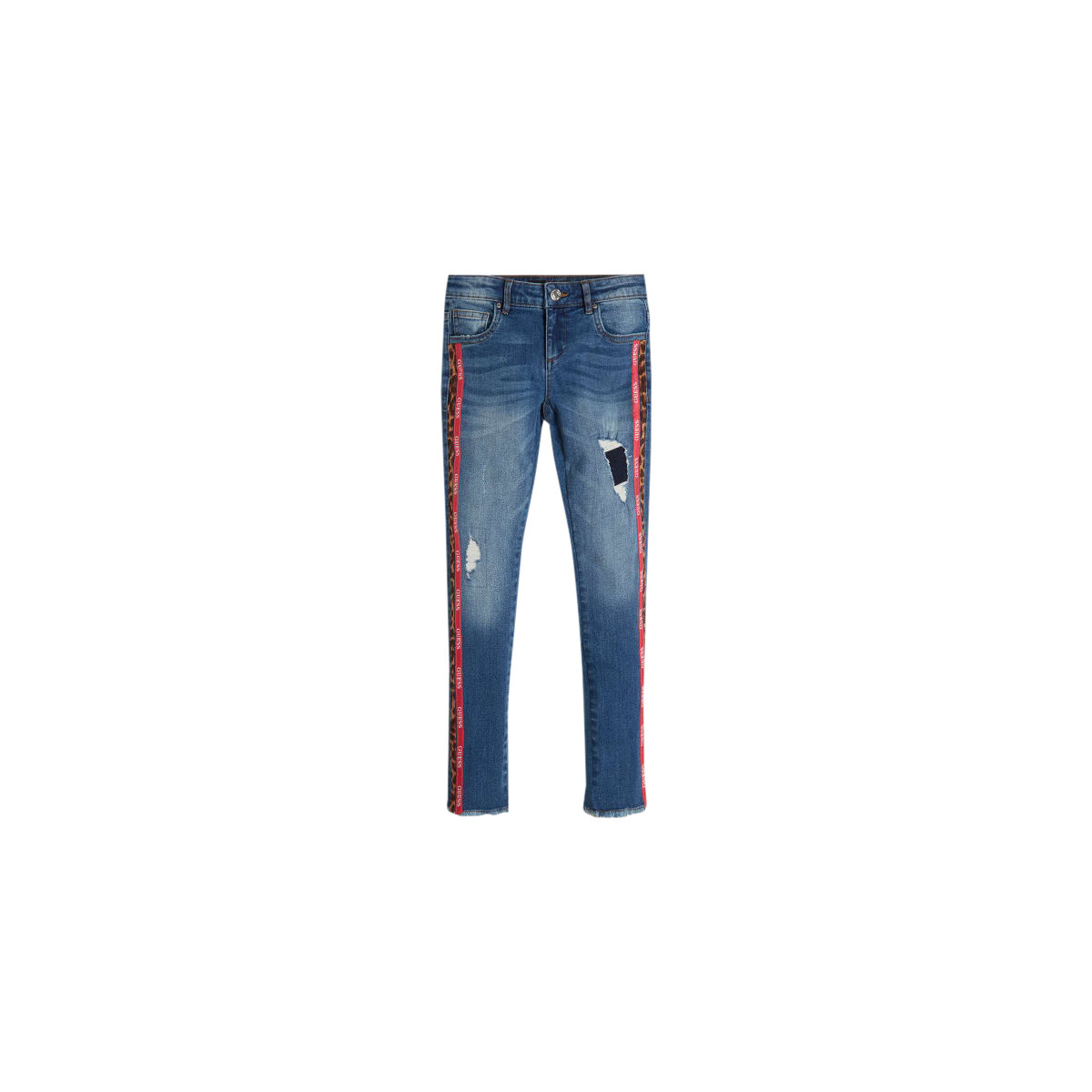 Clothing Girl slim jeans Guess TRAMIN Blue