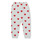 Clothing Girl Sleepsuits Petit Bateau CASSANDRE White / Red