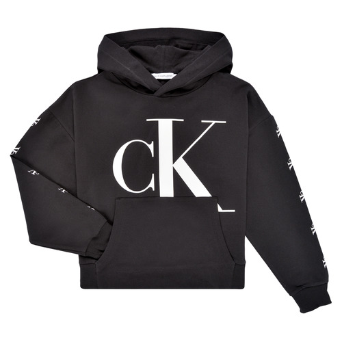 Clothing Girl sweaters Calvin Klein Jeans SALOMA Black