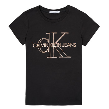 material Girl short-sleeved t-shirts Calvin Klein Jeans TIZIE Black