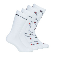 Accessorie Sports socks Champion CREW CHAMPION ALLOVER MIX X4 White