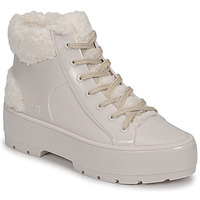 Shoes Women Mid boots Melissa MELISSA FLUFFY SNEAKER AD Beige / White