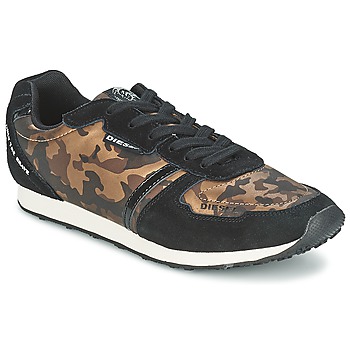 Shoes Women Low top trainers Diesel CAMOUFLAGE Brown