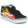 Shoes Boy High top trainers Vans SK8-MID Black / Red