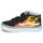 Shoes Boy High top trainers Vans SK8-MID Black / Red