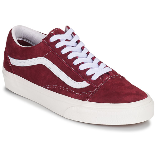 Vans OLD SKOOL Bordeaux - delivery | Spartoo NET ! - Shoes Low top trainers USD/$78.40
