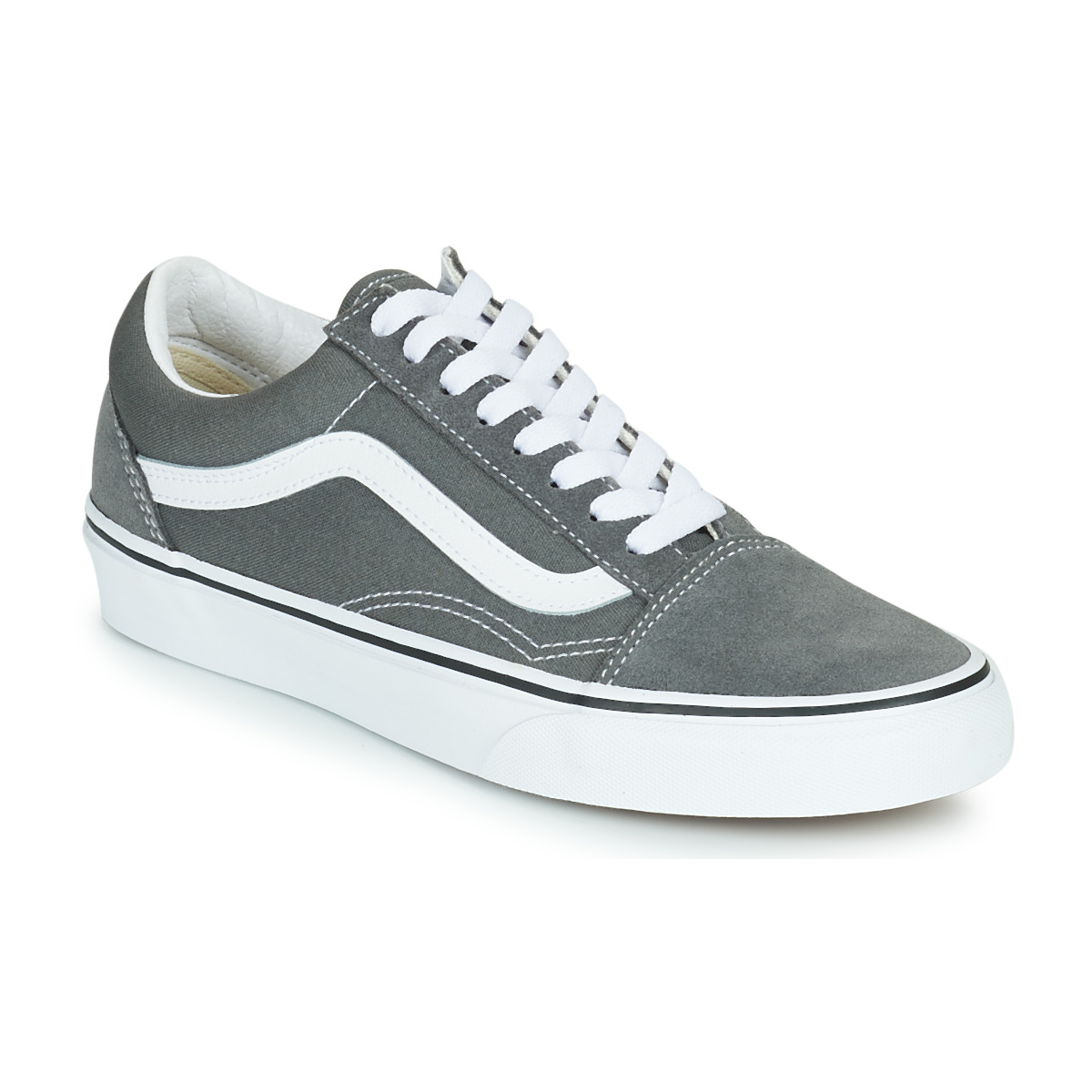 Shoes Men Low top trainers Vans OLD SKOOL Grey