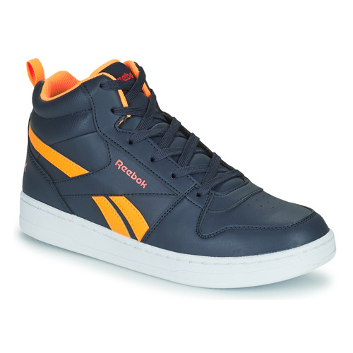 Reebok Classic REEBOK ROYAL PRIME Marine / Orange Free delivery Spartoo NET ! - Shoes High top trainers Child USD/$31.20