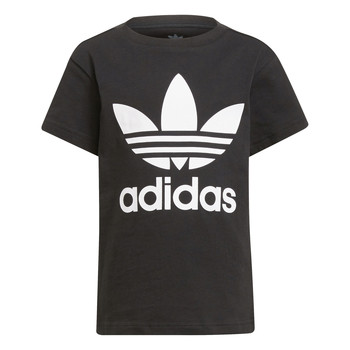 material Children short-sleeved t-shirts adidas Originals CHANTIS Black