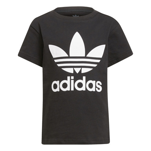 adidas Originals CHANTIS Black - Free delivery | Spartoo NET - short-sleeved t-shirts Child USD/$17.60