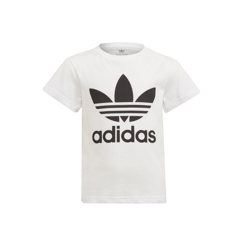 adidas Originals FLORE White - delivery | Spartoo NET ! - Clothing short-sleeved t-shirts Child USD/$17.60