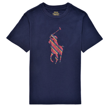 material Boy short-sleeved t-shirts Polo Ralph Lauren GUILIA Marine