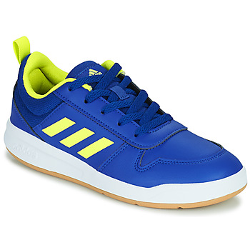 Shoes Children Low top trainers adidas Performance TENSAUR K Blue / Fluorescent