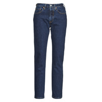 material Women Boyfriend jeans Levi's 501 CROP Blue