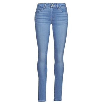 material Women Skinny jeans Levi's 711 SKINNY Blue