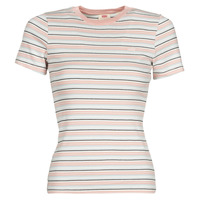 Clothing Women short-sleeved t-shirts Levi's SS RIB BABY TEE Multicolour