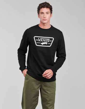 material Men sweaters Vans FULL PATCH CREW II Black