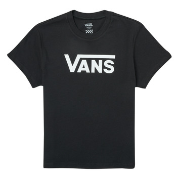 material Girl short-sleeved t-shirts Vans FLYING V SS Black