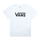 Clothing Girl short-sleeved t-shirts Vans FLYING V SS White