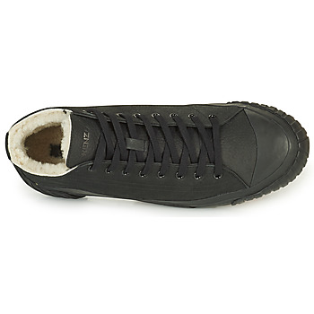 Kenzo TIGER CREST SHEARLING SNEAKERS Black