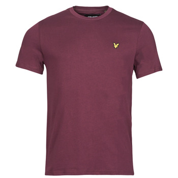 material Men short-sleeved t-shirts Lyle & Scott ROBINA Bordeaux