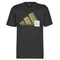 material Men short-sleeved t-shirts adidas Performance 3BAR LOGO TEE Black