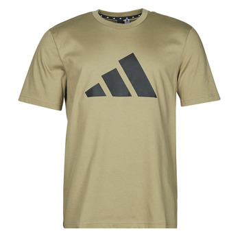 material Men short-sleeved t-shirts adidas Performance M FI 3B TEE Green / Orbite