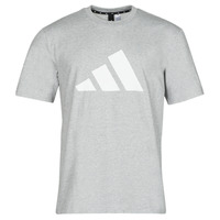 material Men short-sleeved t-shirts adidas Performance M FI 3B TEE Grey / Medium