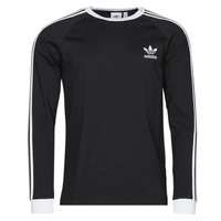 material Long sleeved shirts adidas Originals 3-STRIPES LS T Black