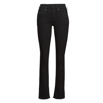 material Women straight jeans G-Star Raw NOXER STRAIGHT Black