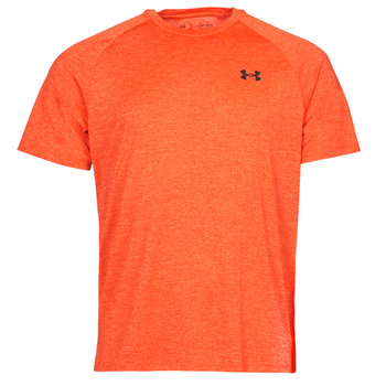 material Men short-sleeved t-shirts Under Armour UA TECH 2.0 SS TEE Orange