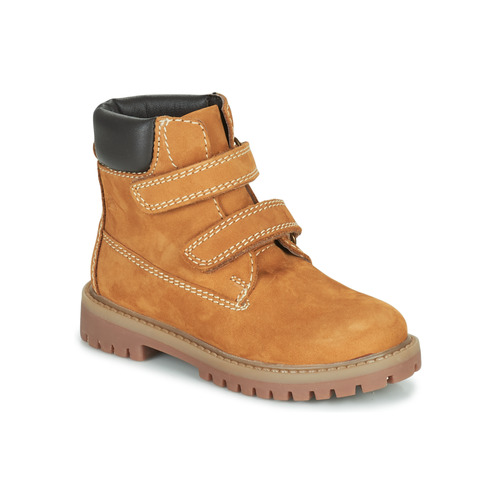 Shoes Boy Mid boots Citrouille et Compagnie PAXA Camel