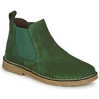 Shoes Children Mid boots Citrouille et Compagnie HOVETTE Green