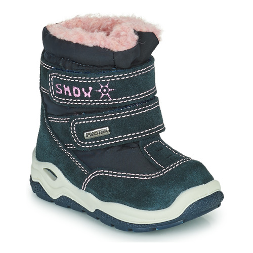 Shoes Boy Snow boots Citrouille et Compagnie POUDOU Blue / Pink