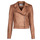 Clothing Women Leather jackets / Imitation le Noisy May NMROCKY Cognac