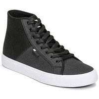 Shoes Men High top trainers DC Shoes MANUAL HI TXSE Black / White