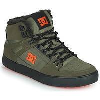 Shoes Men High top trainers DC Shoes PURE HIGH-TOP WC WNT Kaki / Black