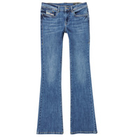 Clothing Girl bootcut jeans Diesel LOWLEEH Blue