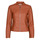 Clothing Women Leather jackets / Imitation le Vila VIBLUE Rust