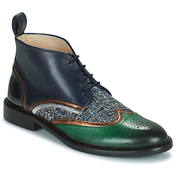 Shoes Women Mid boots Melvin & Hamilton SALLY 30 Green