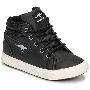 Shoes Boy High top trainers Kangaroos KAVU I Black