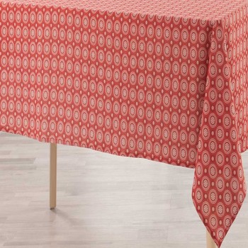 Home Tablecloth Douceur d intérieur DOLKA Red
