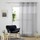Home Sheer curtains Douceur d intérieur SICILIA Grey