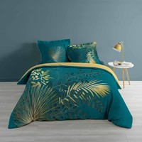 Home Bed linen Douceur d intérieur STRASSY Blue