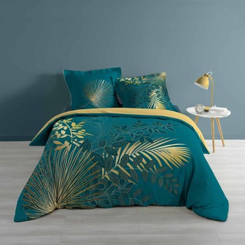 Home Bed linen Douceur d intérieur STRASSY Blue