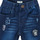 Clothing Boy straight jeans Ikks ACIER Blue / Dark