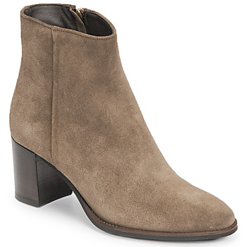 Shoes Women Ankle boots Minelli KELLYNA Taupe